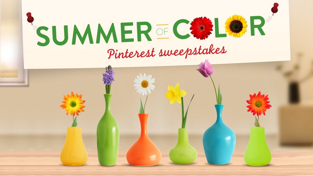 Summer of Color Pinterest Sweepstakes 