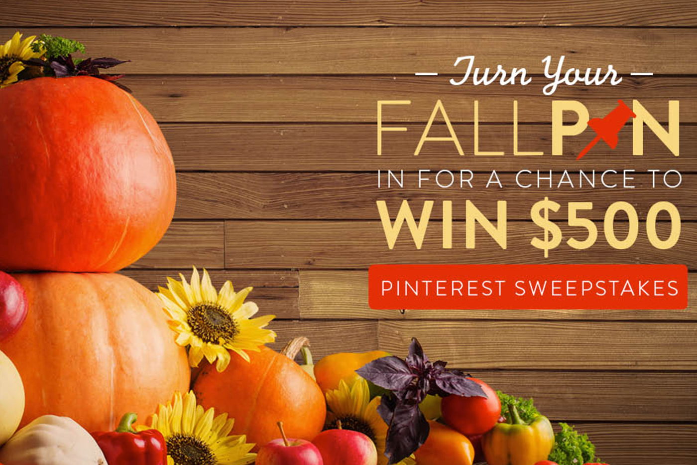 Fall in Love with Our Fall Pin Love Sweepstakes! - http://bit.ly/FallPinLoveSweeps