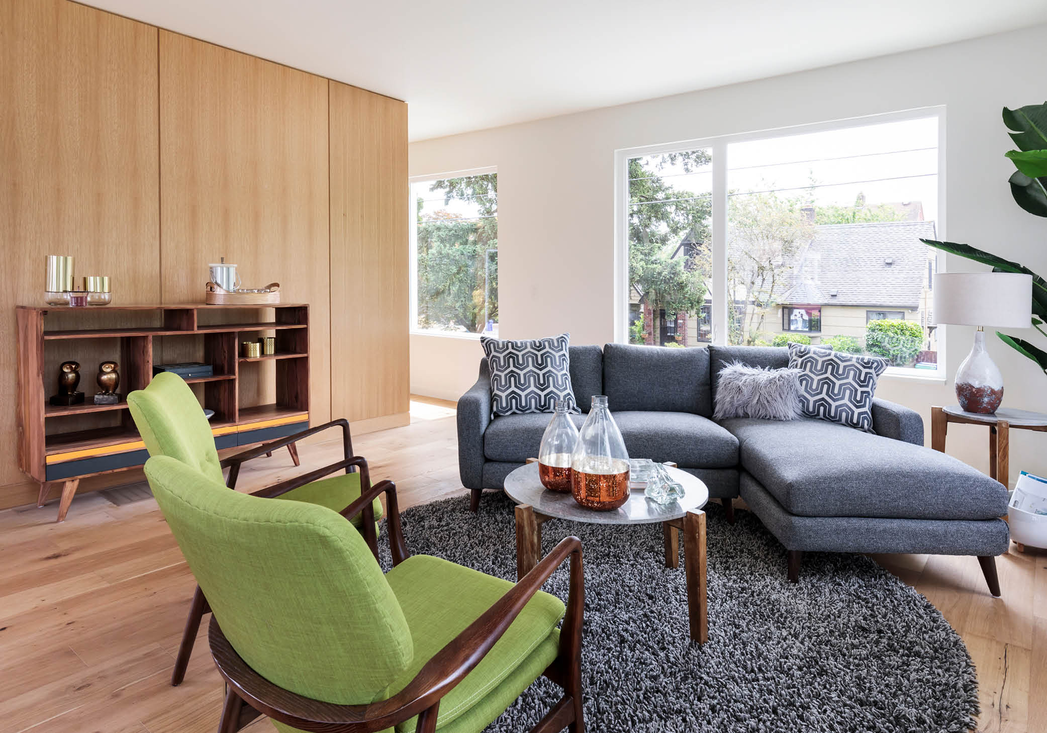 Mid century Modern living room